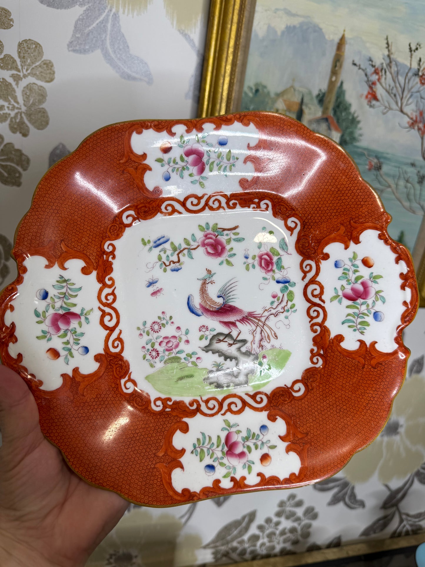 For Theresa - Antique Minton Cake Plate- Live Sale 10.8