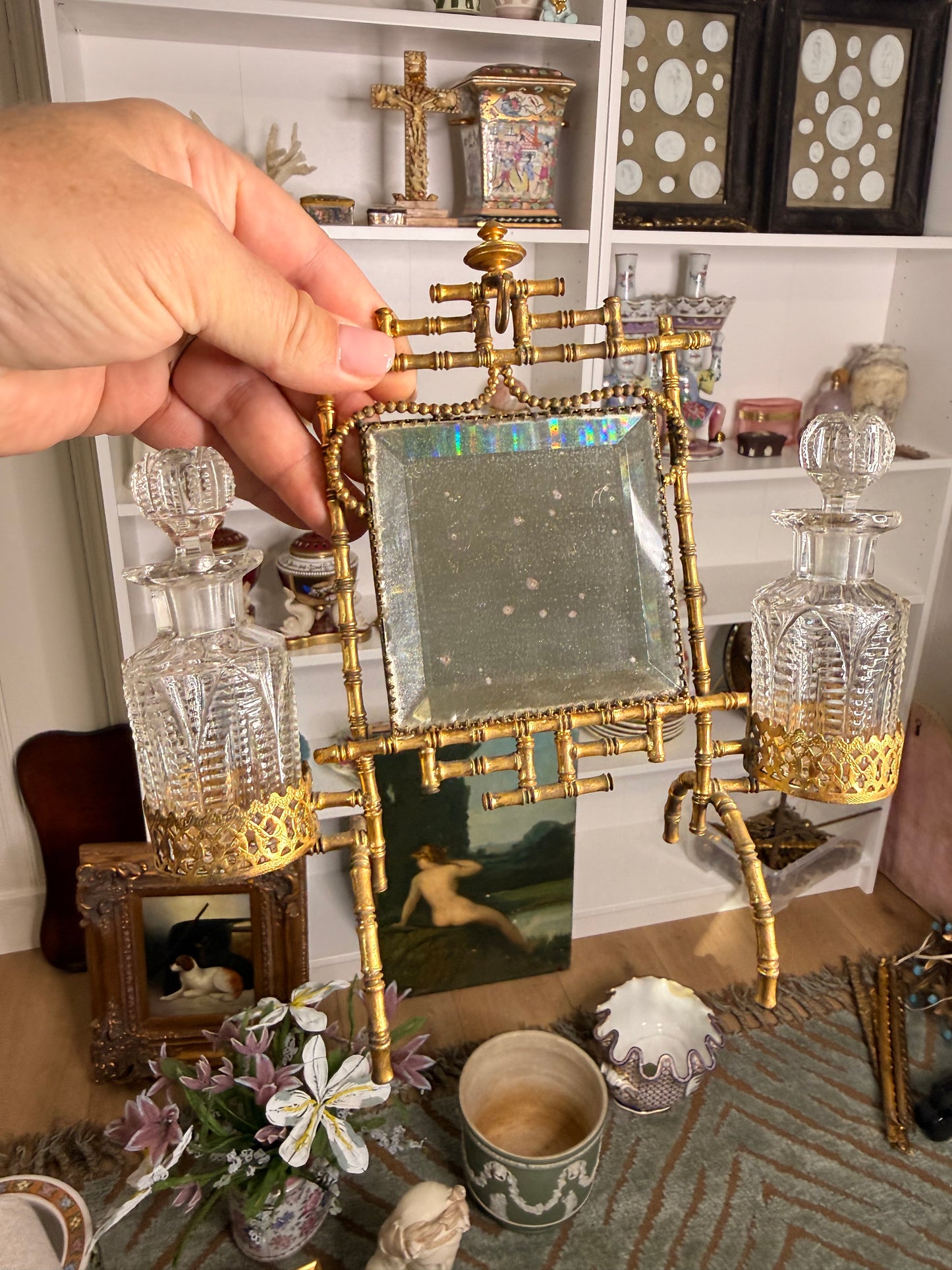 Reserved - Antique French Perfume Set
