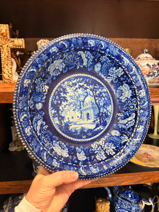 For Krista- Very Early Historical Blue Bowl- Live Sale 12/30