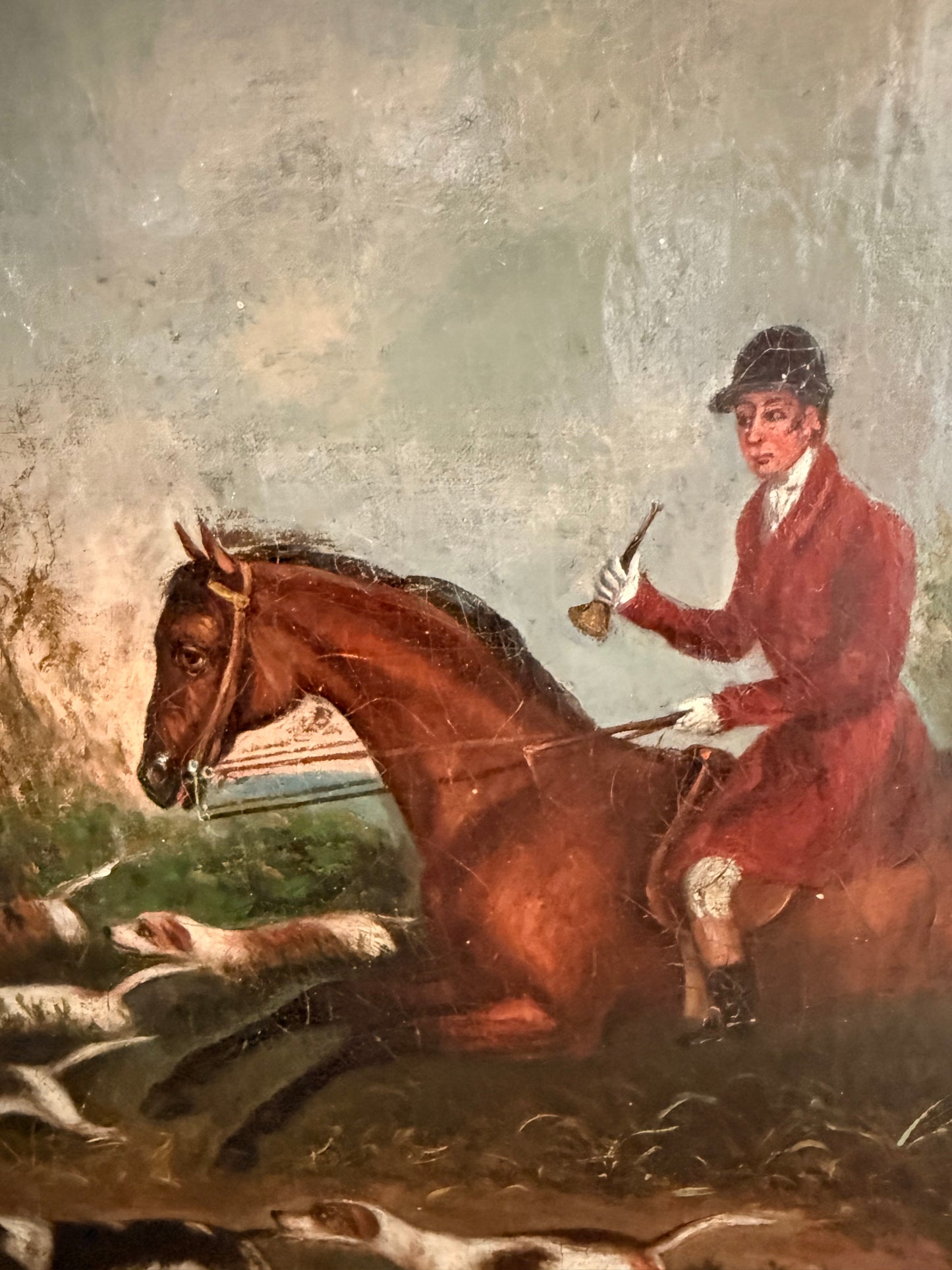 19th Century English School Hunt Scene