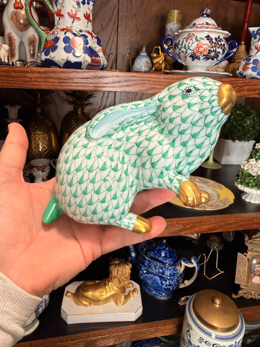 For Diana (Gander&Goose) - Herend Paws Up Bunny- Live Sale 12/30