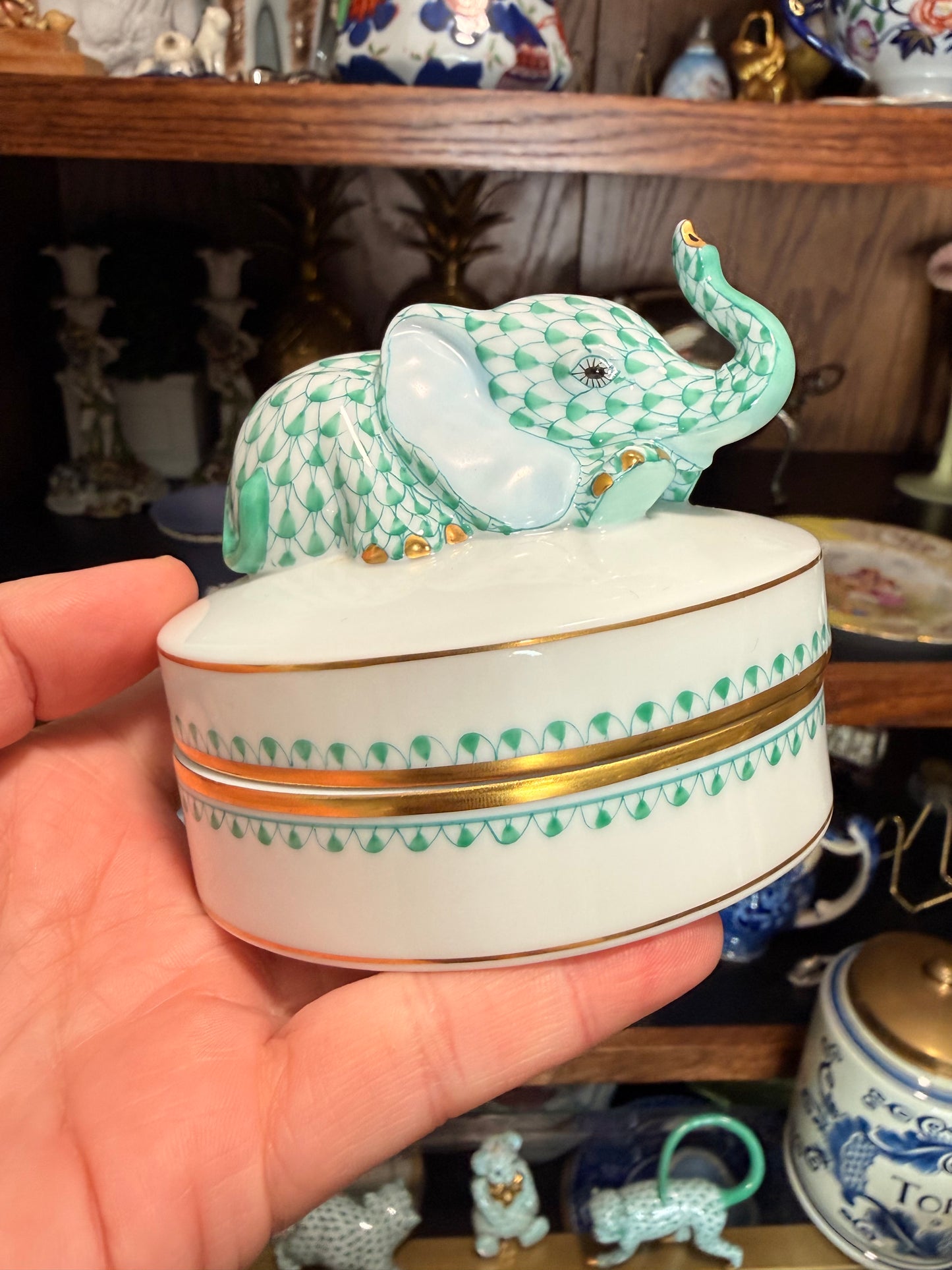 For Marisa- Elephant Trinket Box- Live Sale 12/30