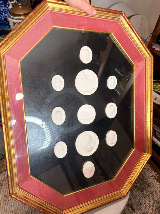 For Yvonne- Framed Intaglios - Live Sale 12/30