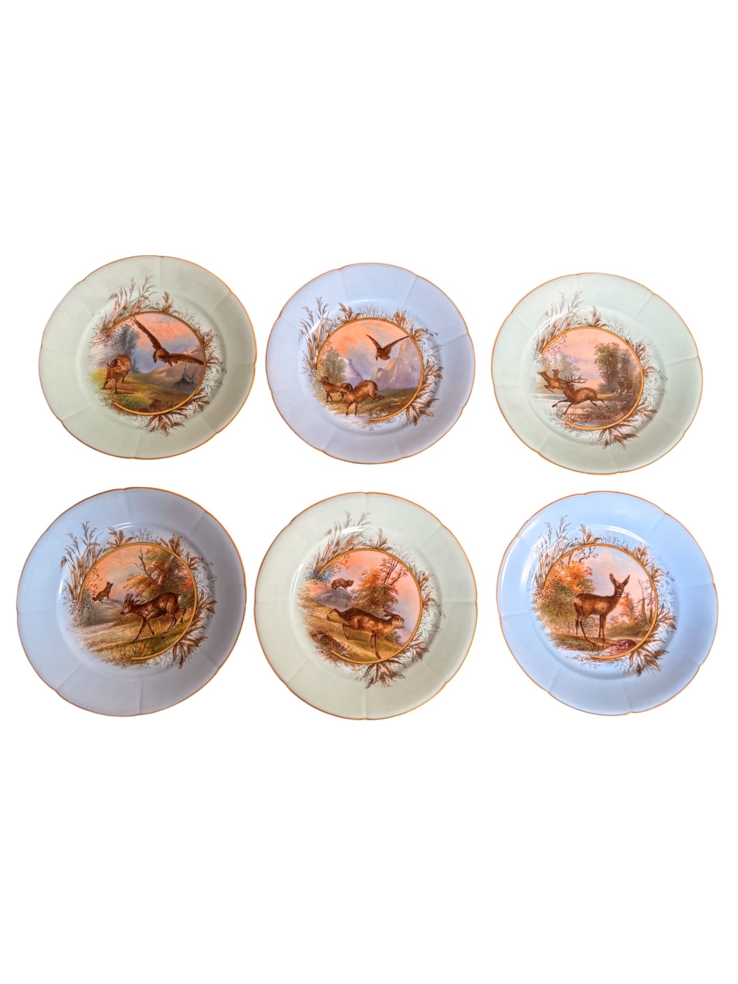 Set of 6 Limoges Plates