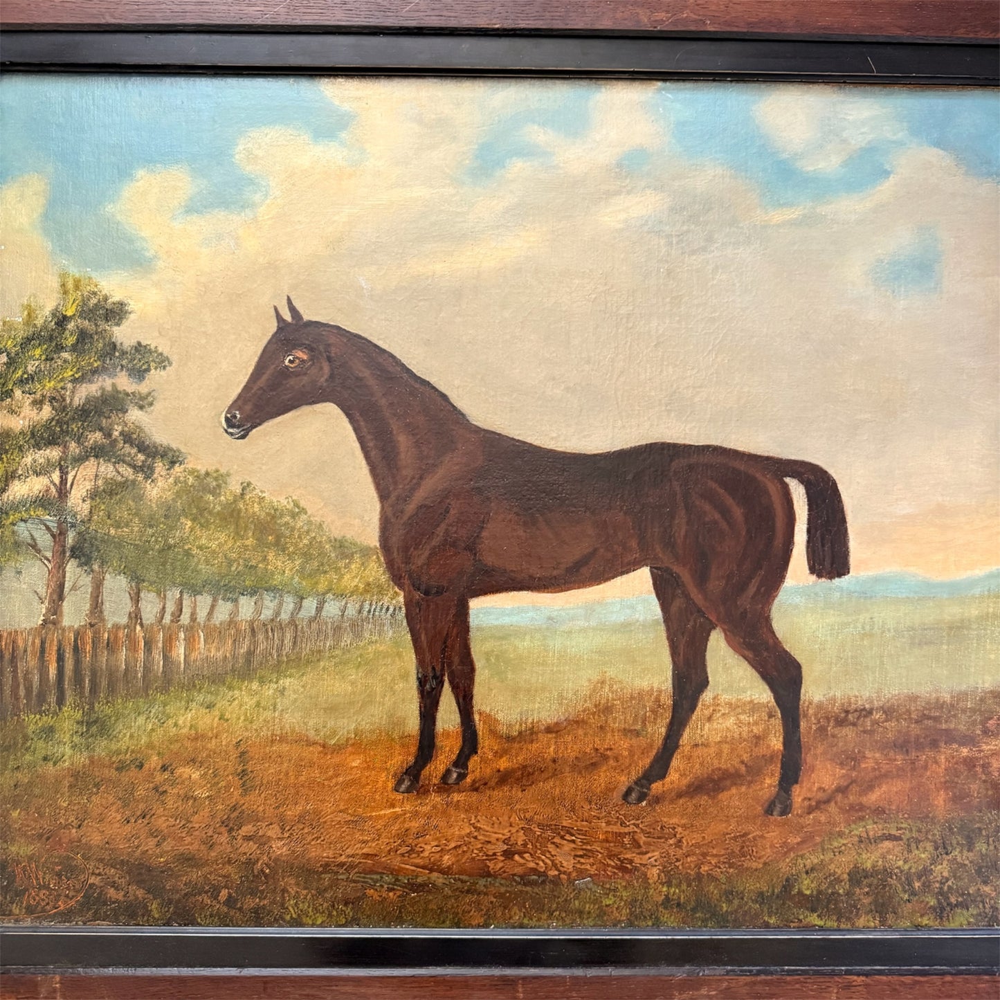 William Windred (British, active late 19th century) — Horse Portrait, 1887