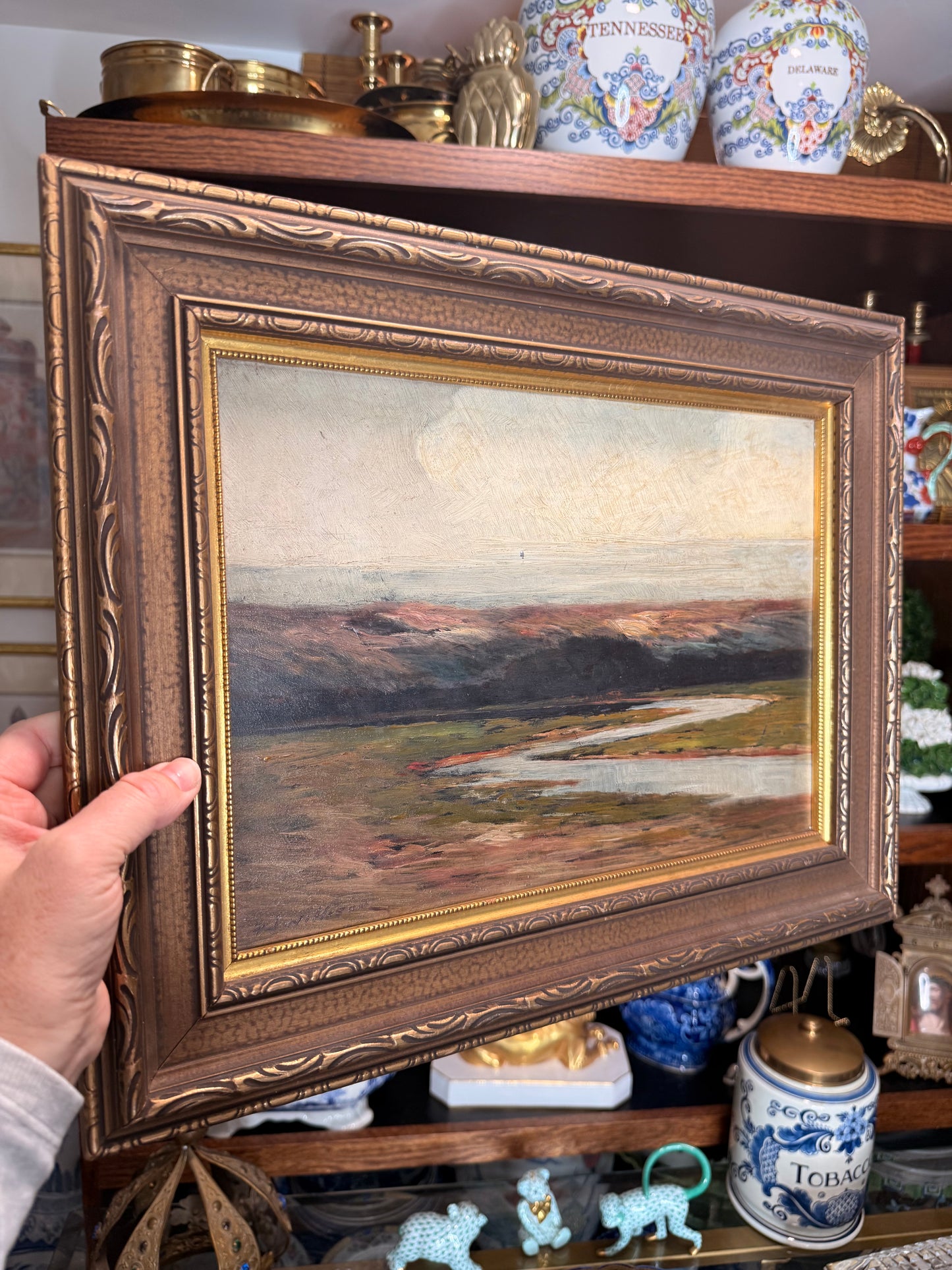 For Heidi - Framed Signed Oil Painting- Live Sale 12/30