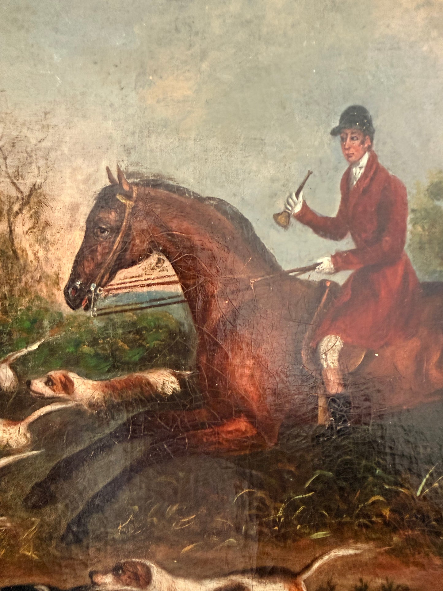 19th Century English School Hunt Scene