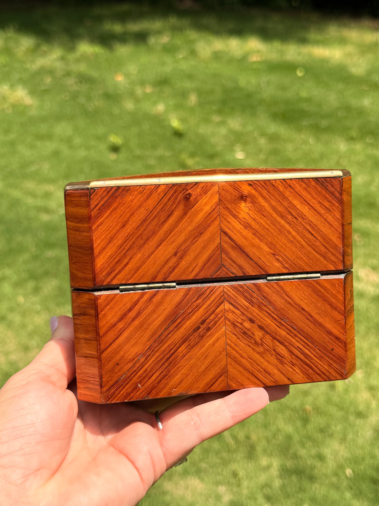 Exquisite 19th Century French Marquetry Perfume Caddy