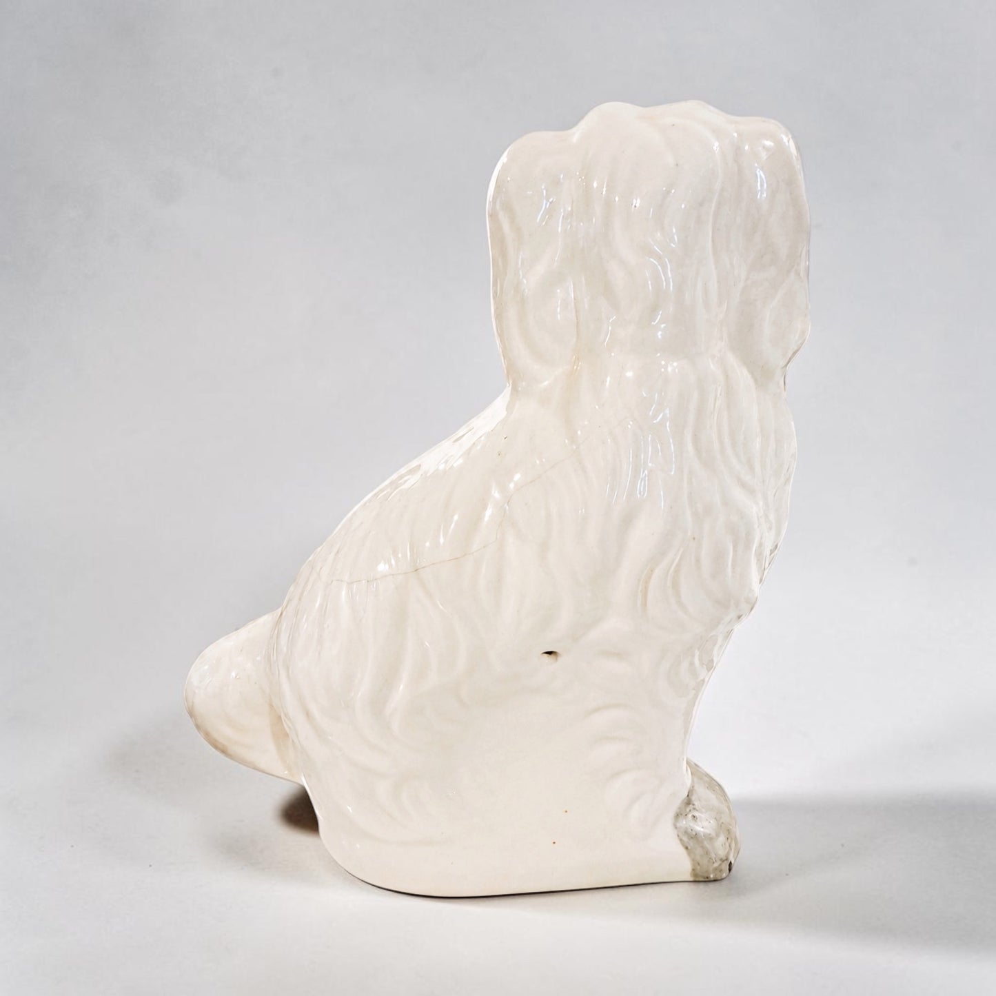 Antique Staffordshire Spaniel Dog Figure
12” Tall