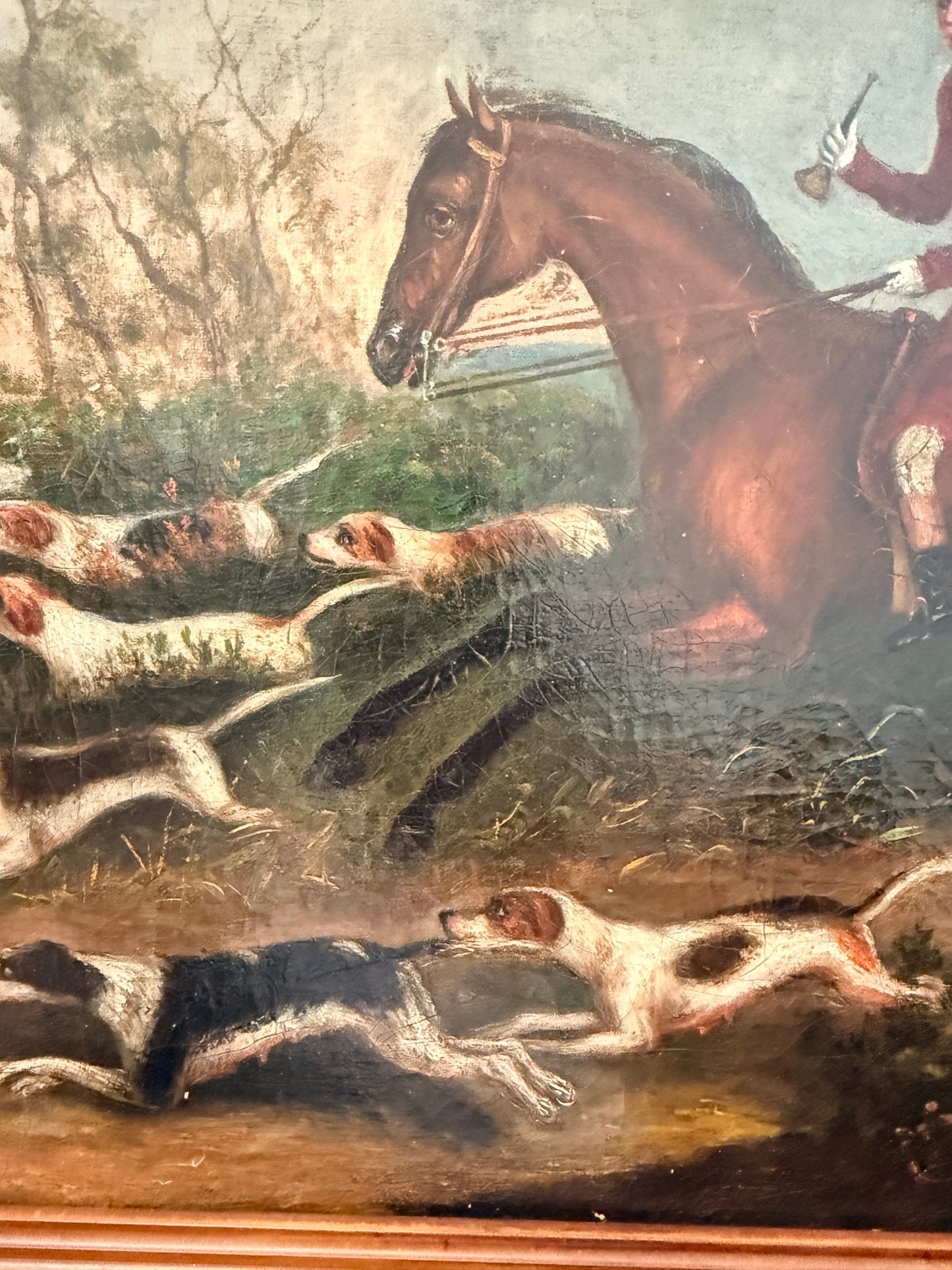 19th Century English School Hunt Scene