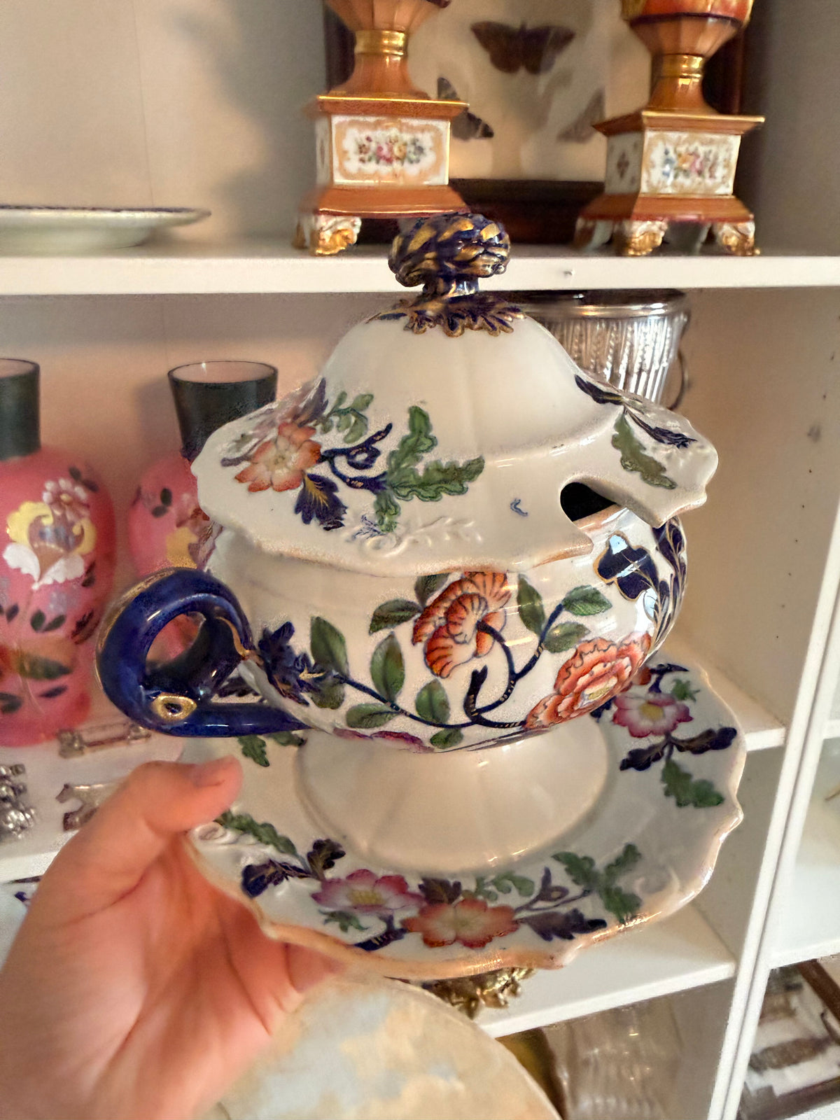 Reserved for T - Antique Ridgeway Tureen