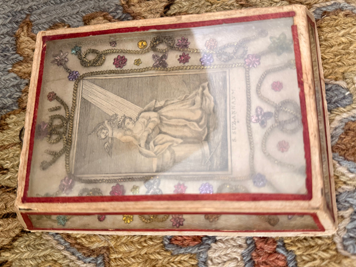 For Renita - 18th Century French St Sussana Religious Engraving