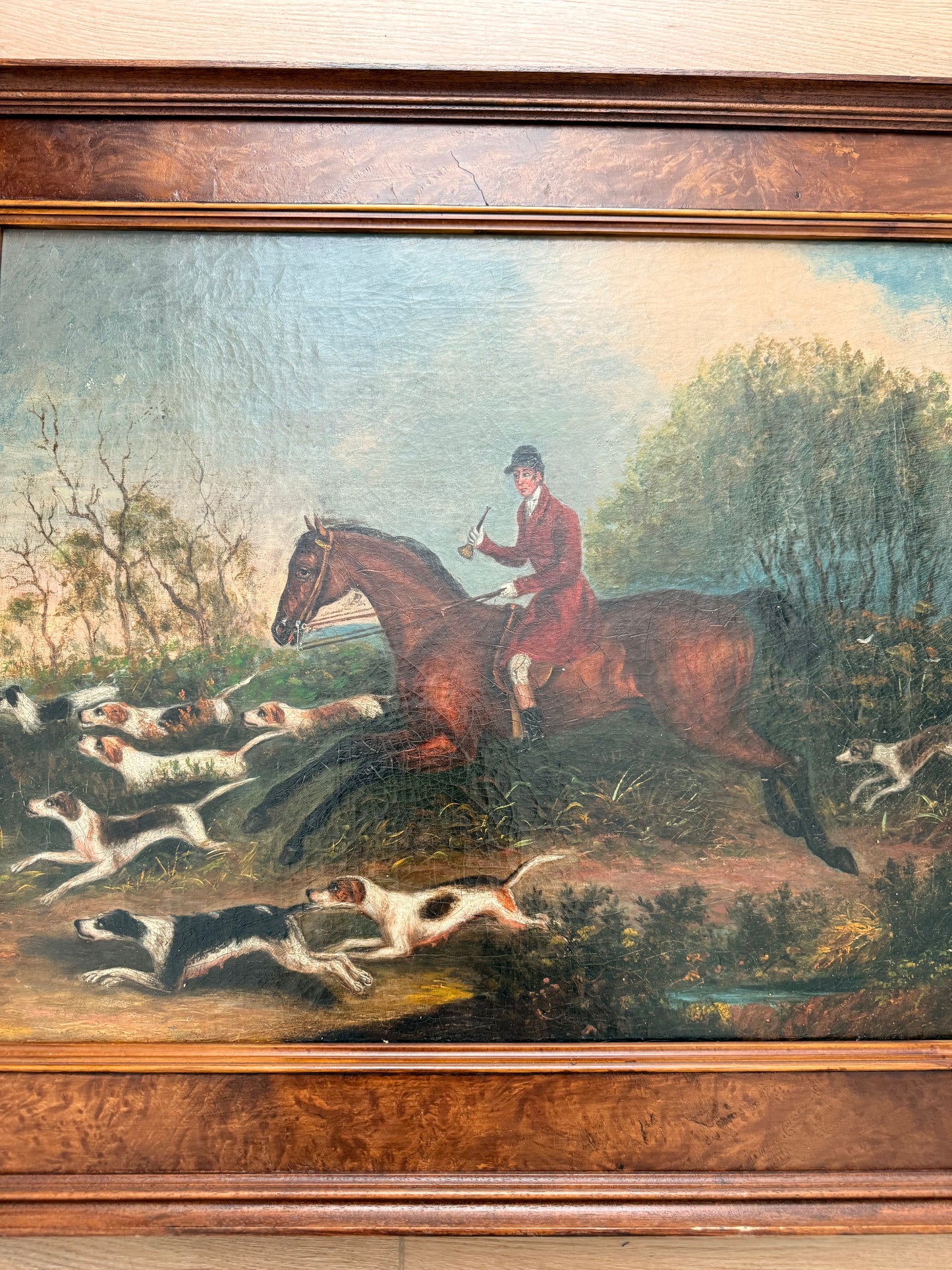 19th Century English School Hunt Scene