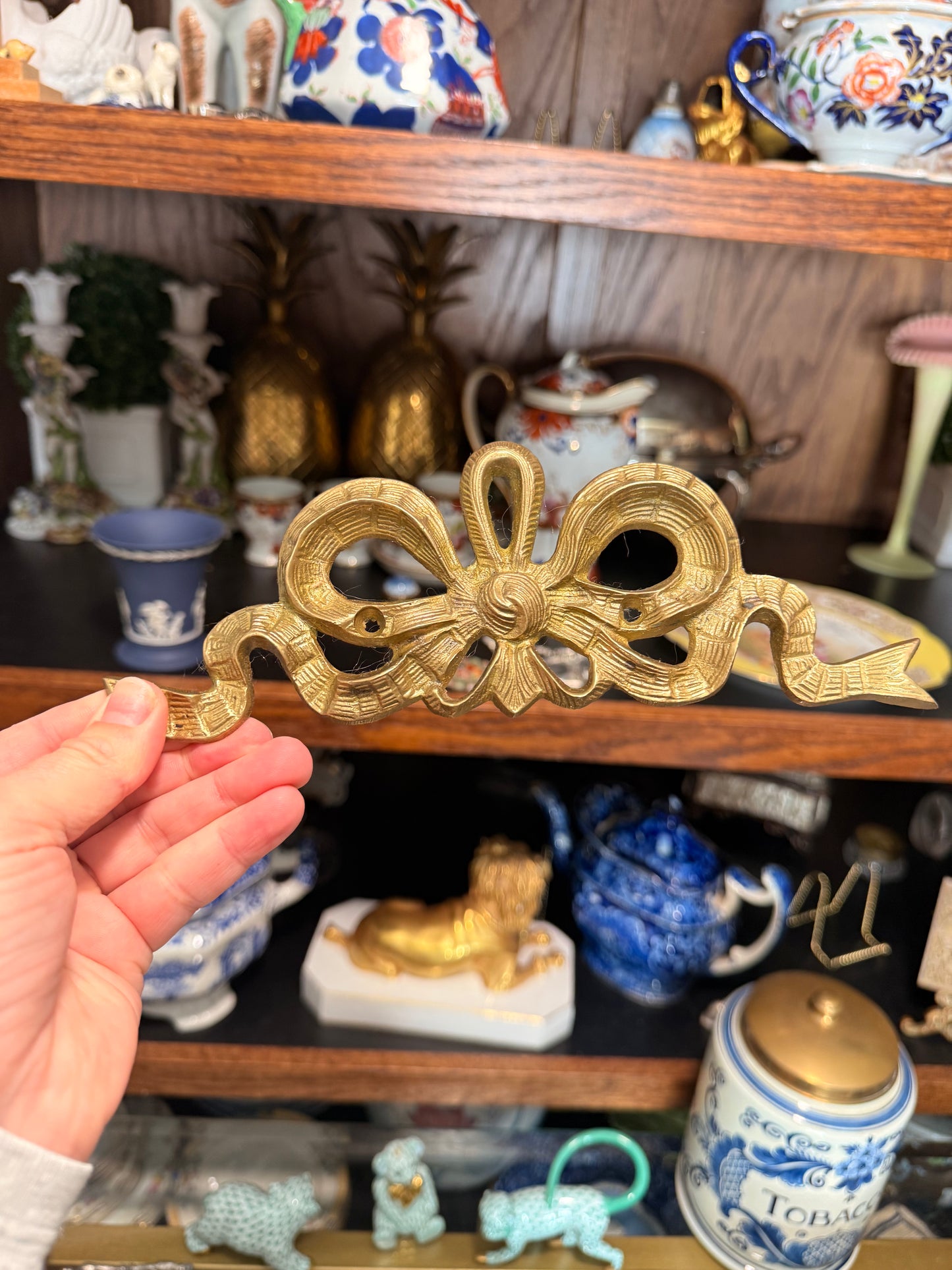 For Lauren - Brass Bow- Live Sale 12/30