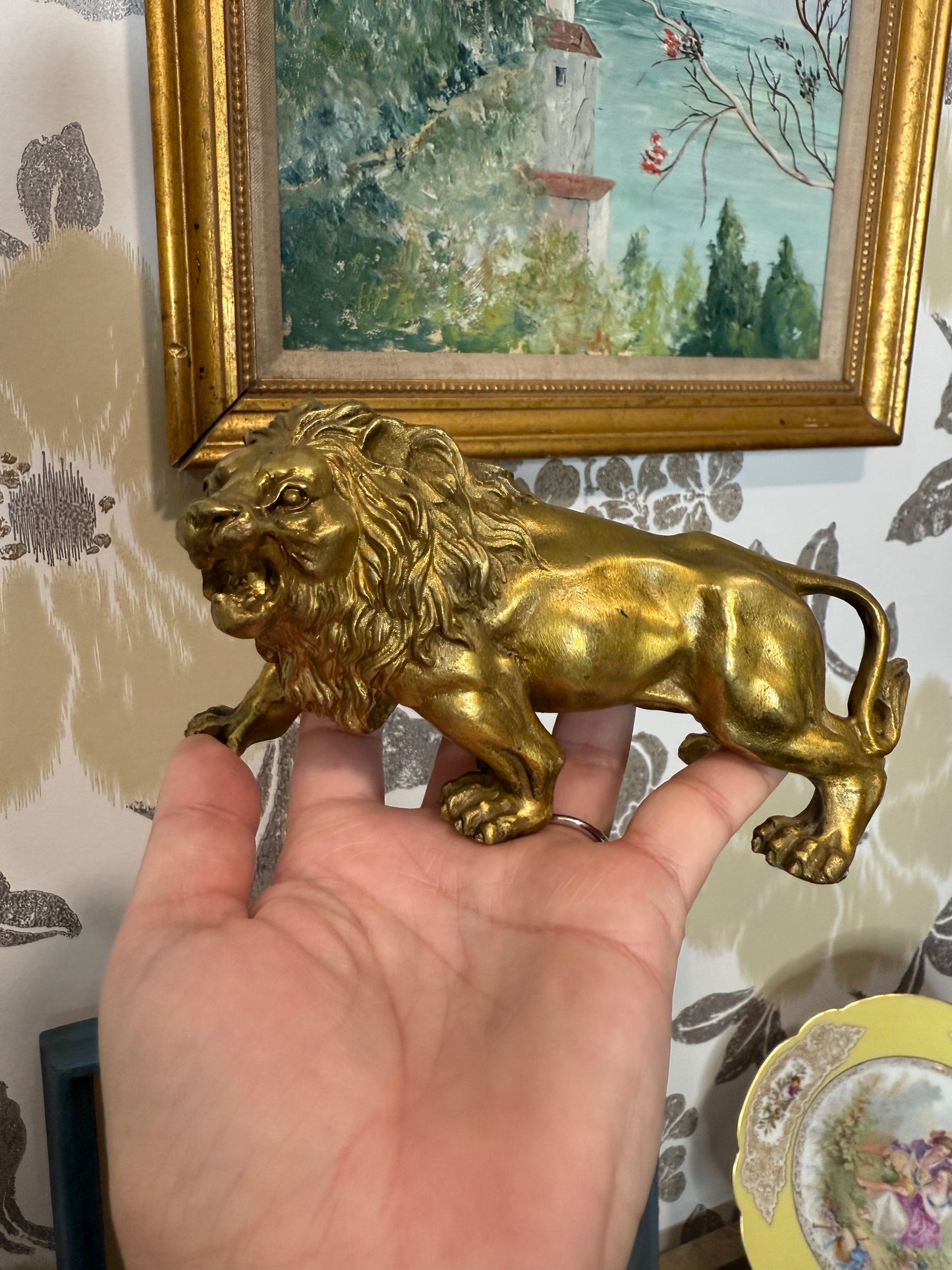 For Letsgofindbeauty- Brass Lion- Live Sale