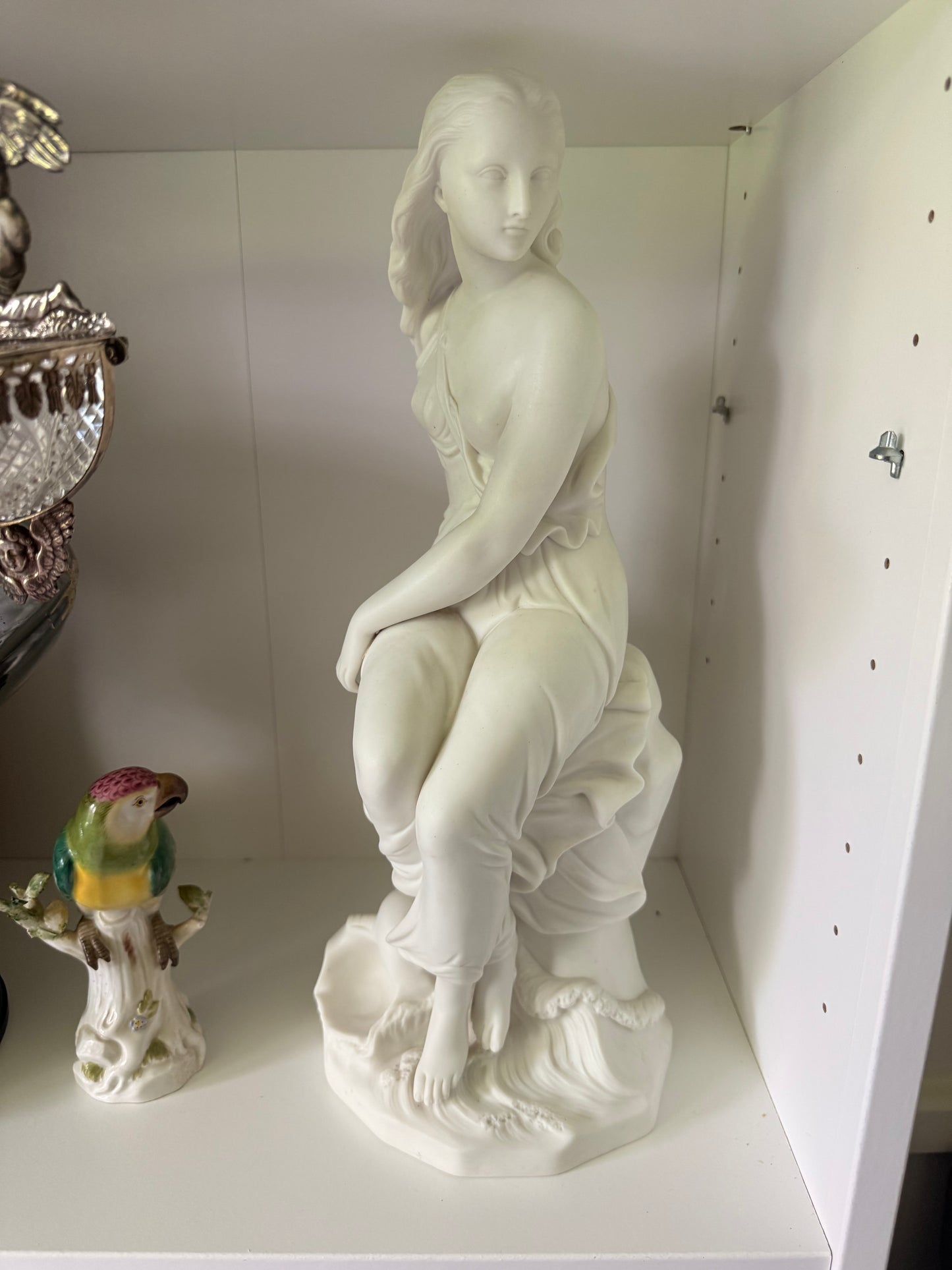 Reserved - Minton “Miranda” by John Bell 19th Century Parian Figure