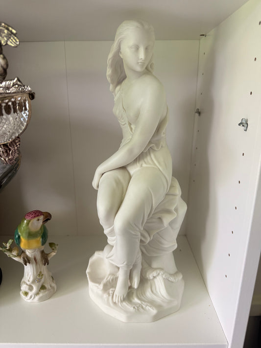 Reserved - Minton “Miranda” by John Bell 19th Century Parian Figure